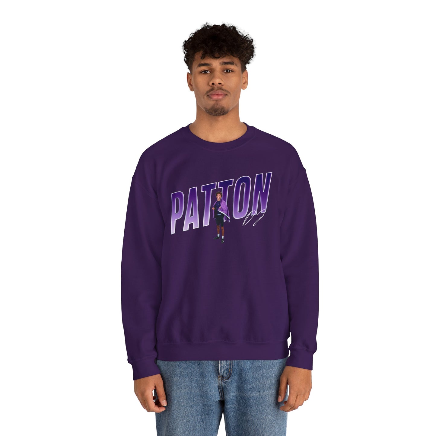 DJ Patton Cursive Combo Crewneck Sweatshirt