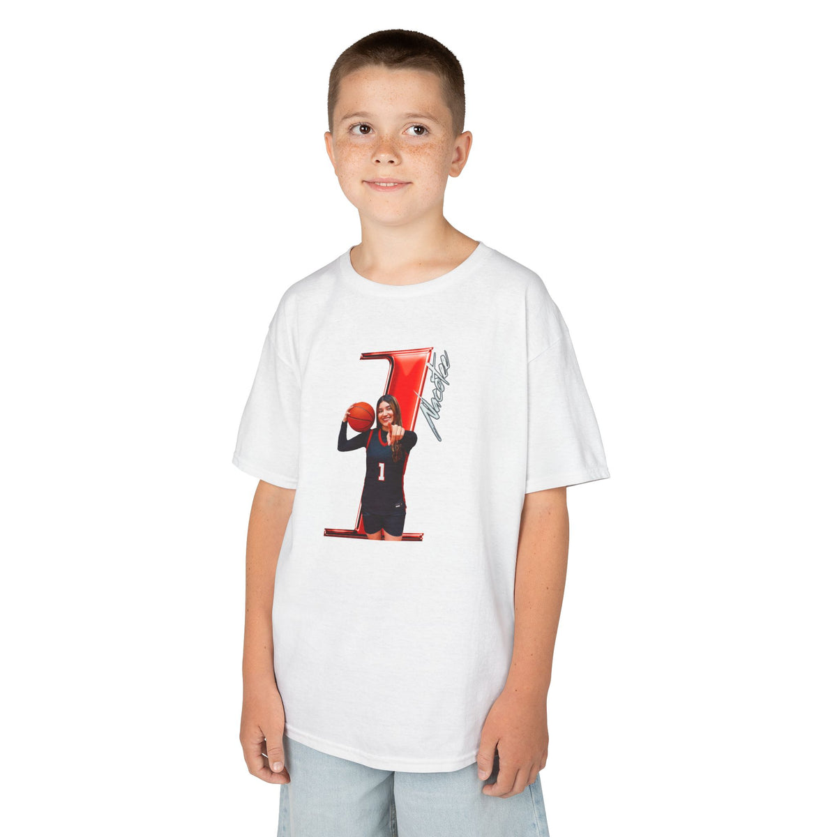 Keira Nacotee Player Icon Number Kids Tee