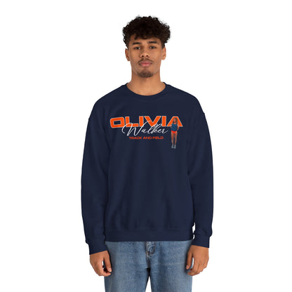 Olivia Walker Cursive Crewneck Sweatshirt