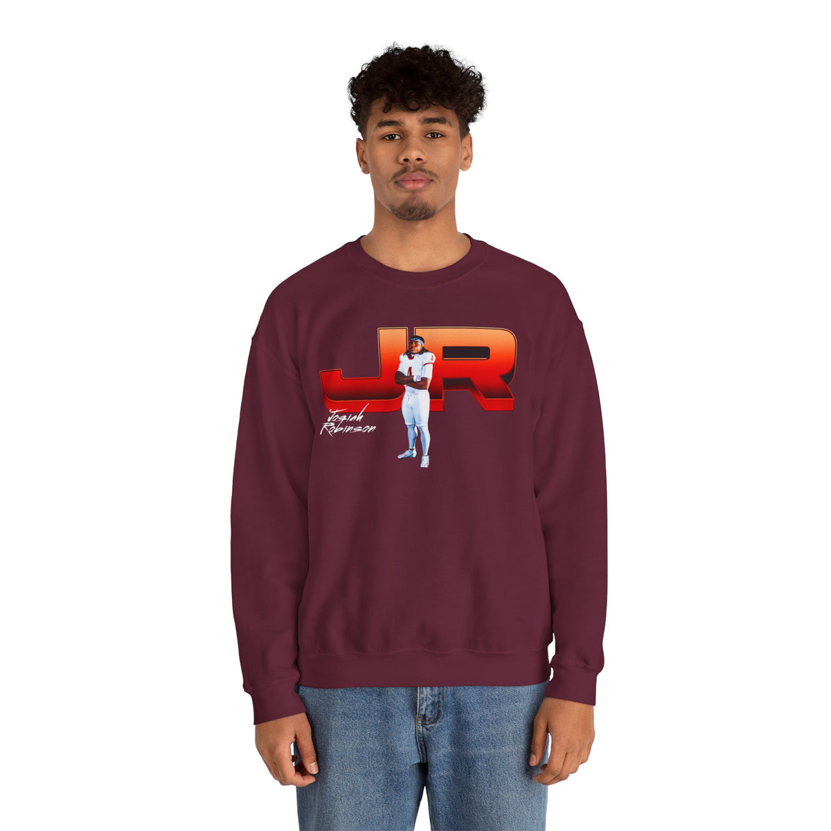 Josiah Robinson Big Initials Crewneck Sweatshirt