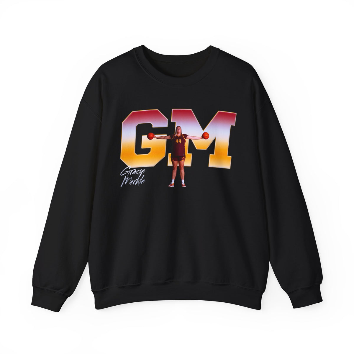 Gracie Merkle Big Initials Crewneck Sweatshirt