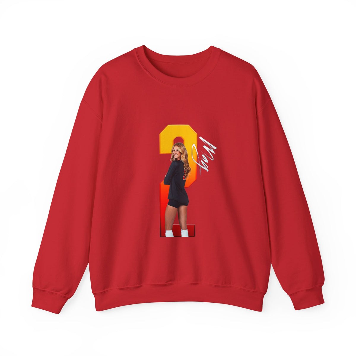 Emily May Player Icon Number Crewneck Sweatshirt