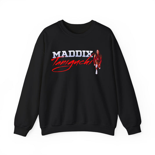 Maddix Taniguchi Cursive Crewneck Sweatshirt