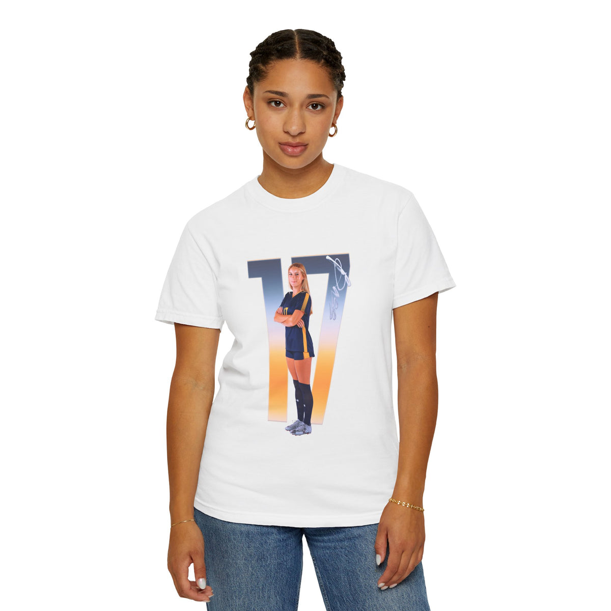 Madi Bass Player Icon Number Premium Tee