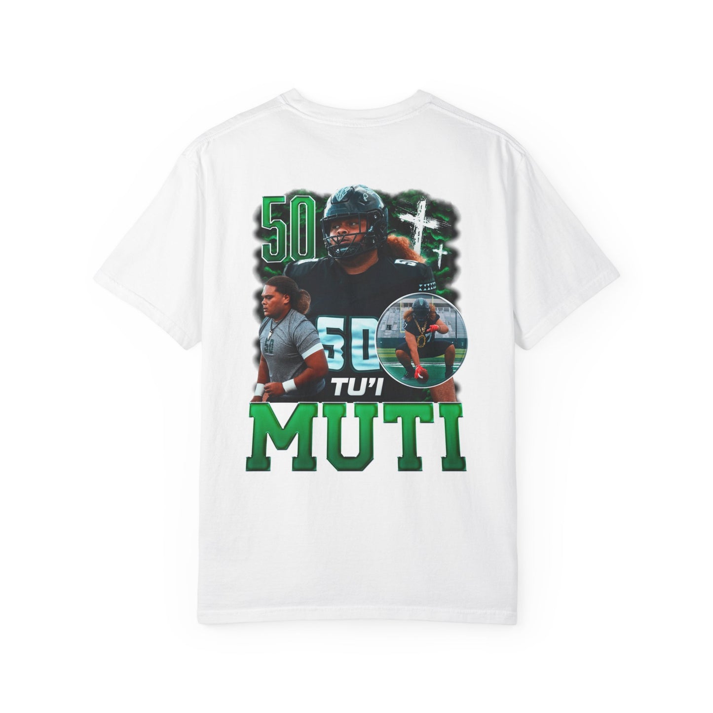 Tu'I Muti Logo Front & Back Premium Tee