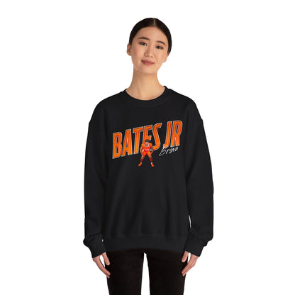 Brian Bates Jr. Cursive Combo Crewneck Sweatshirt