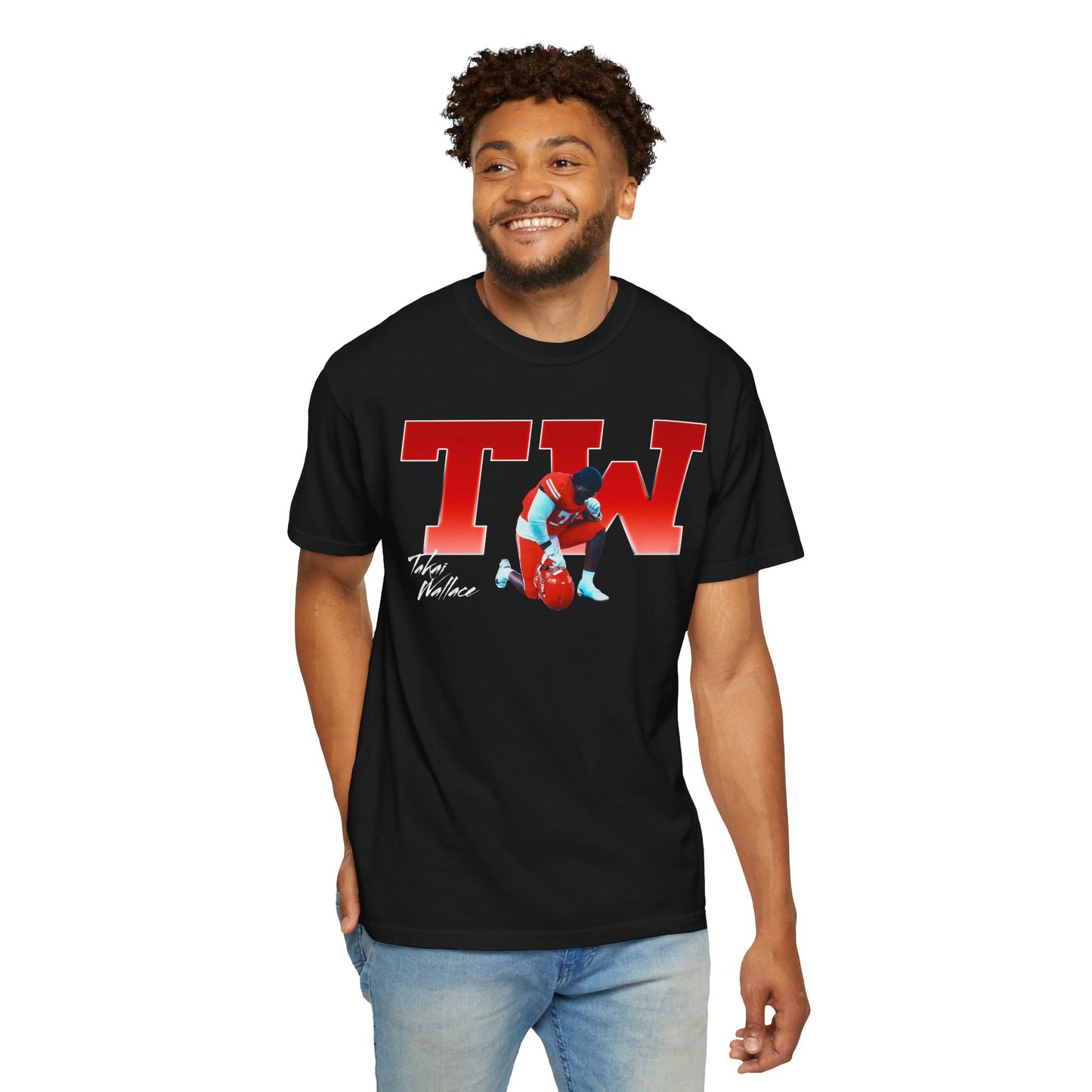 Takai Wallace Big Initials Colored Premium Tee