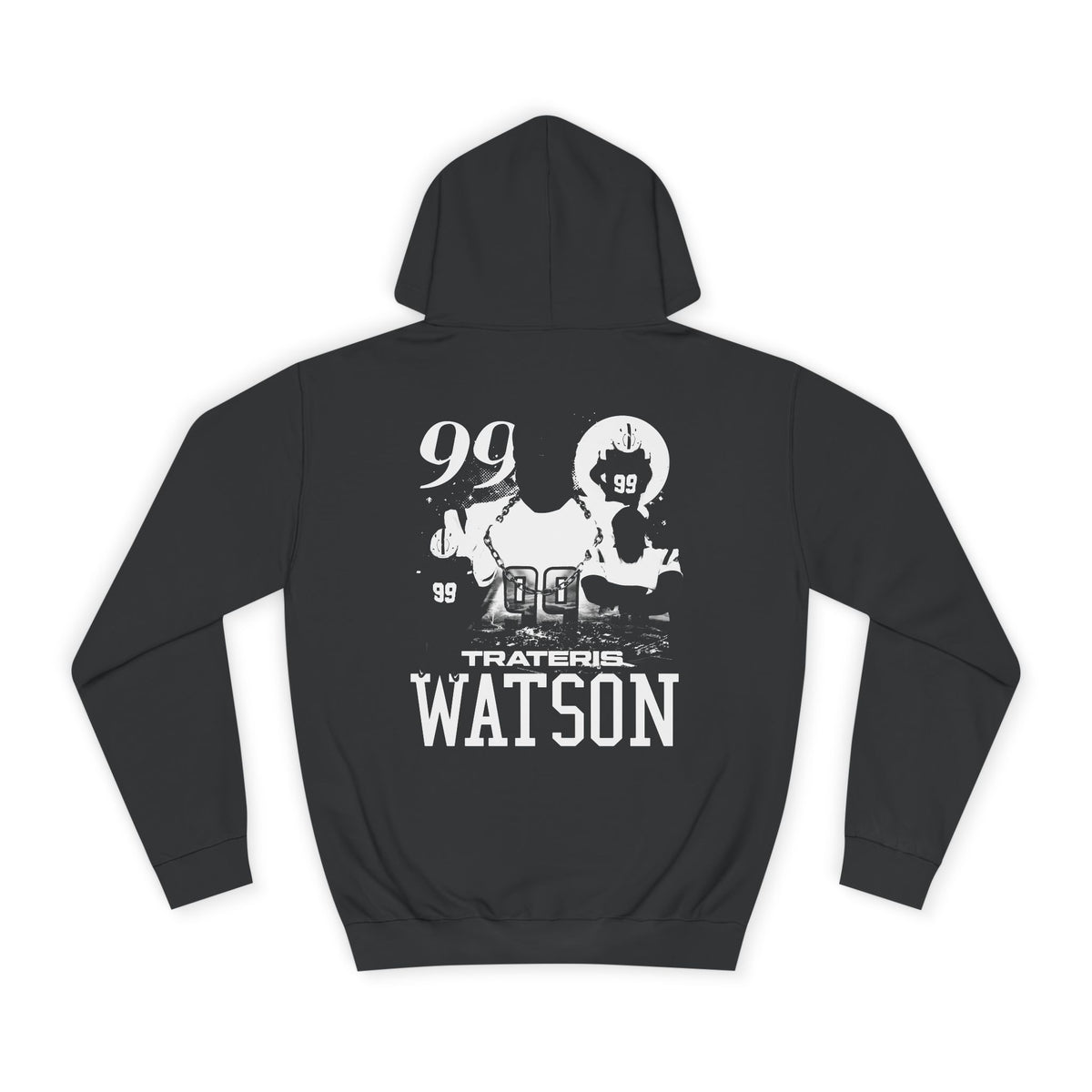 Trateris Watson Vintage Blackout Premium Hoodie