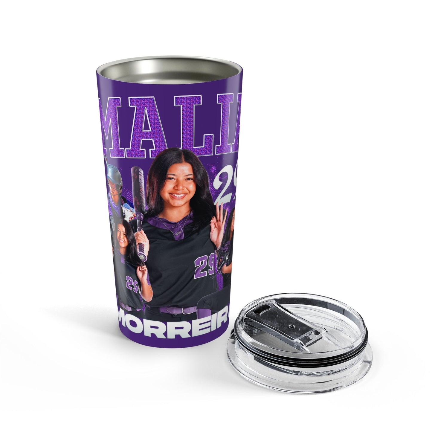 Malia Morreira First Name Highlight 20oz Tumbler