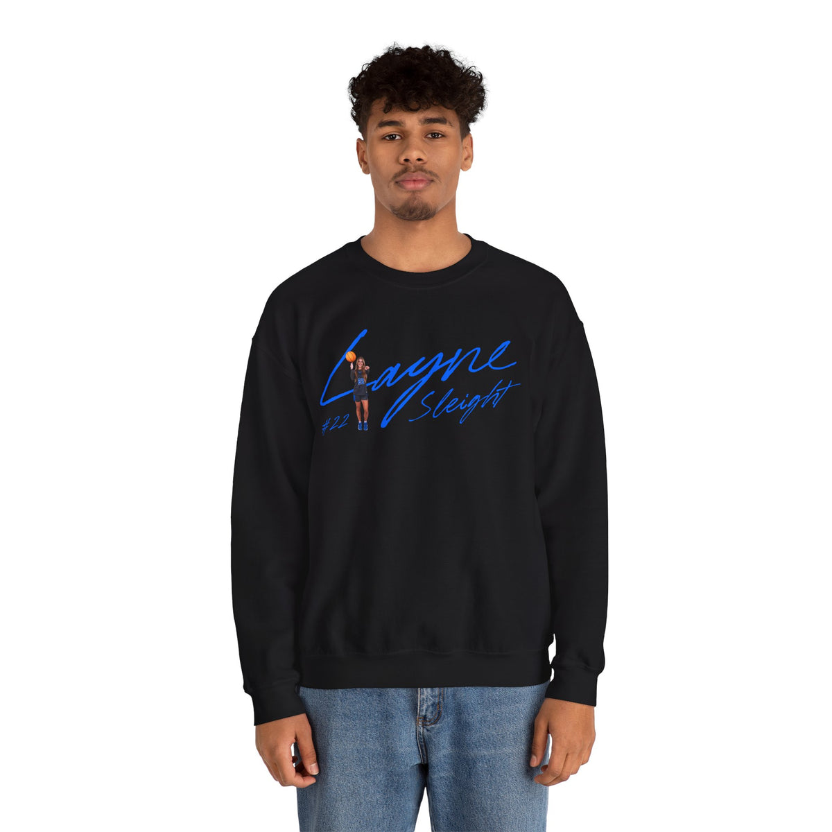 Layne Sleight Cursive Crewneck Sweatshirt
