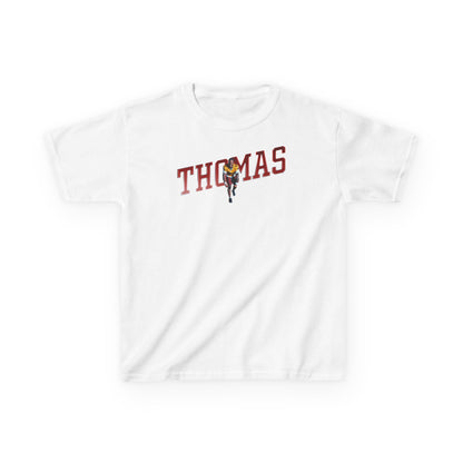 TJ Thomas Cursive Combo Kids Tee