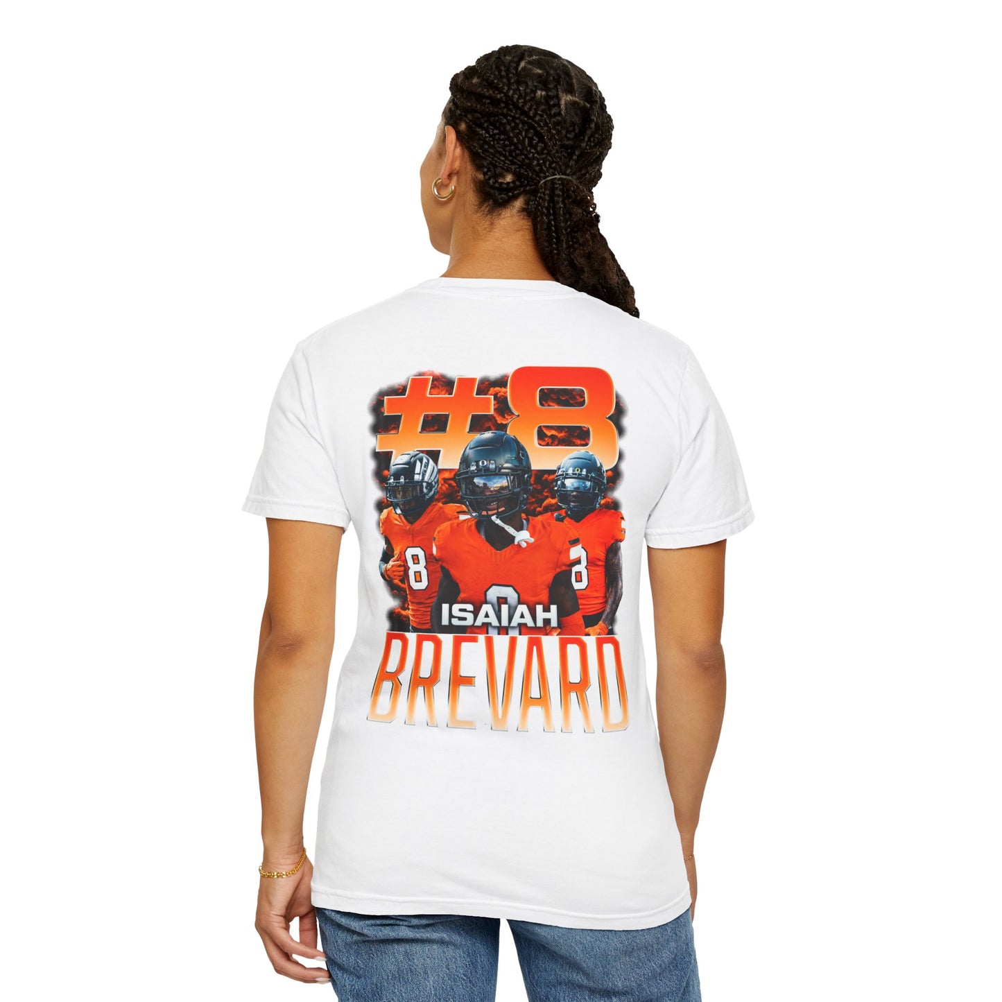 Isaiah Brevard Logo Front & Back Premium Tee