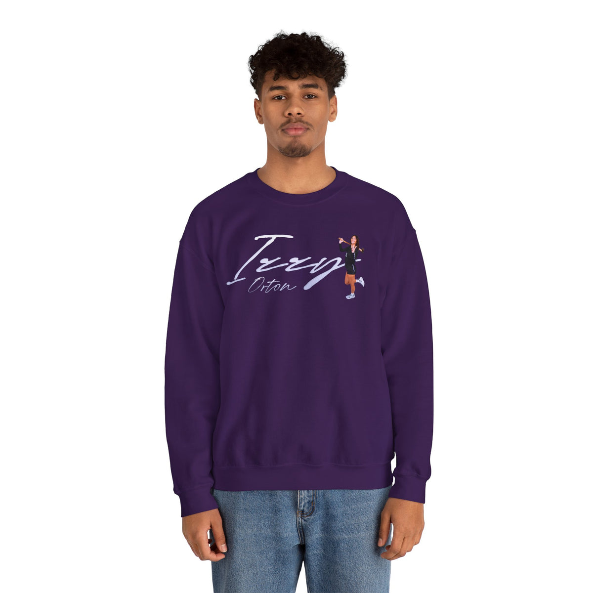 Izzy Orton Cursive Crewneck Sweatshirt