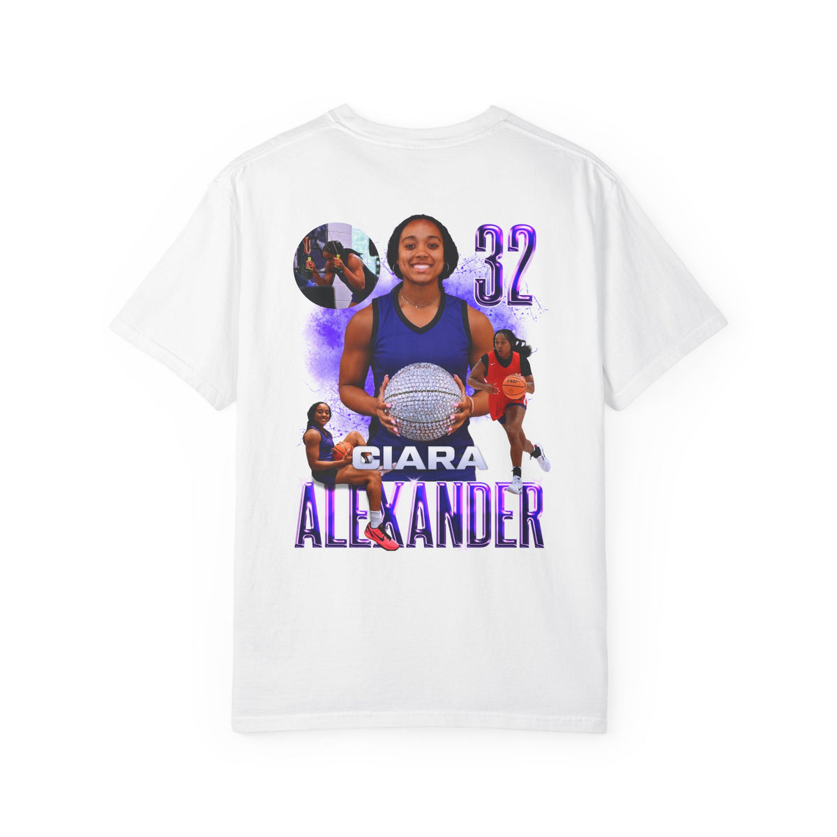 Ciara Alexander Logo Front & Back Premium Tee