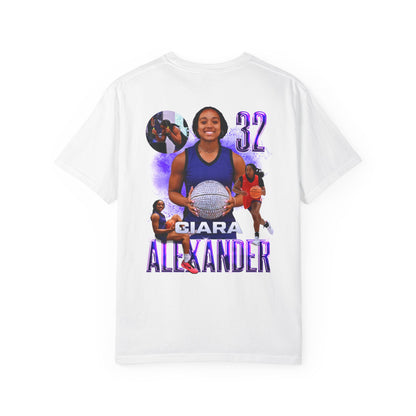 Ciara Alexander Logo Front & Back Premium Tee
