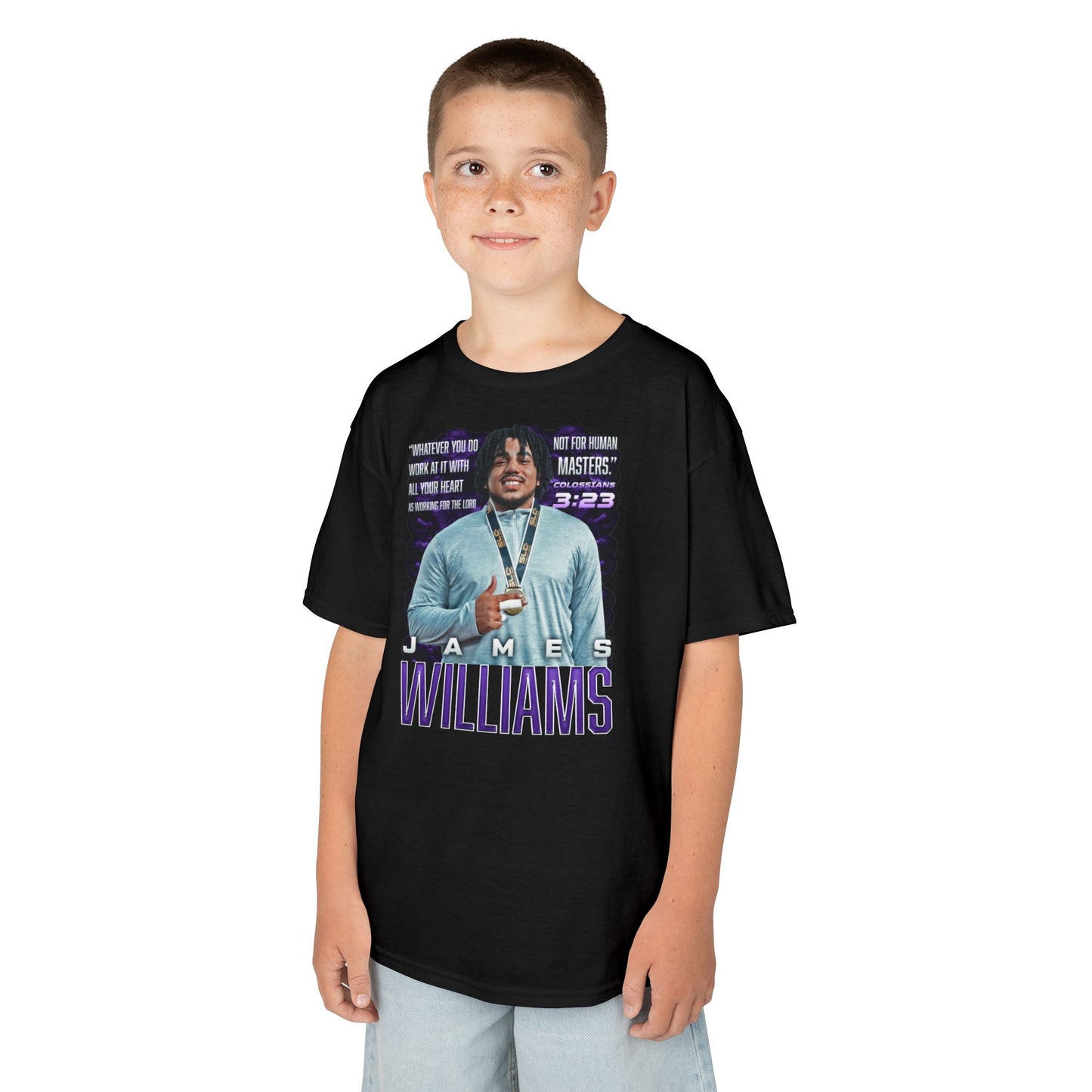 James Williams Featured Quote Kids Tee