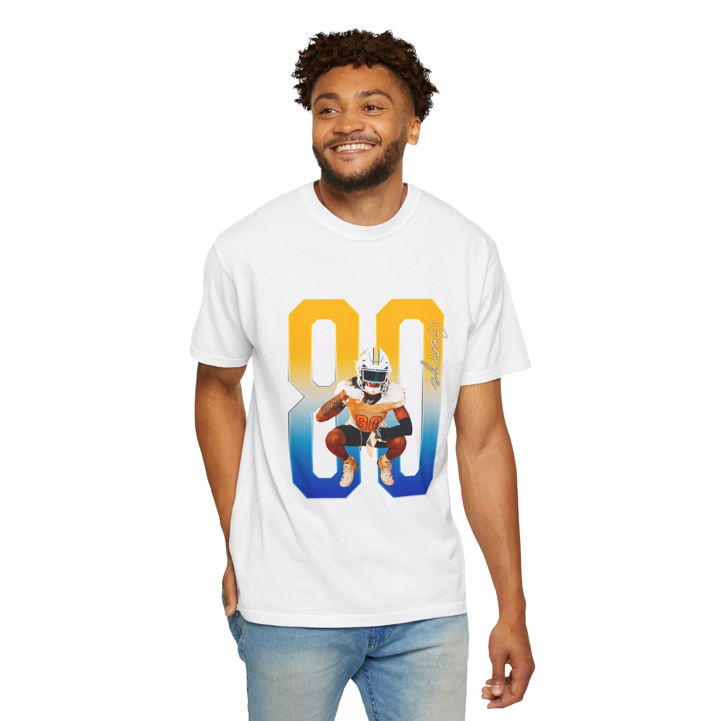 Jaden George Player Icon Number Premium Tee