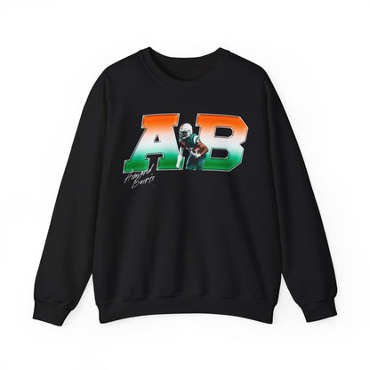 Armand Burris Big Initials Crewneck Sweatshirt