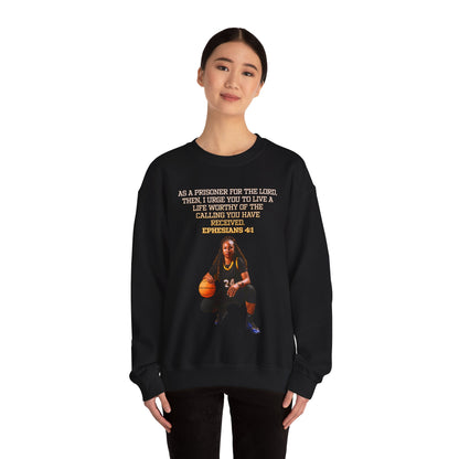 Daisia Mitchell Athlete Quote Crewneck Sweatshirt