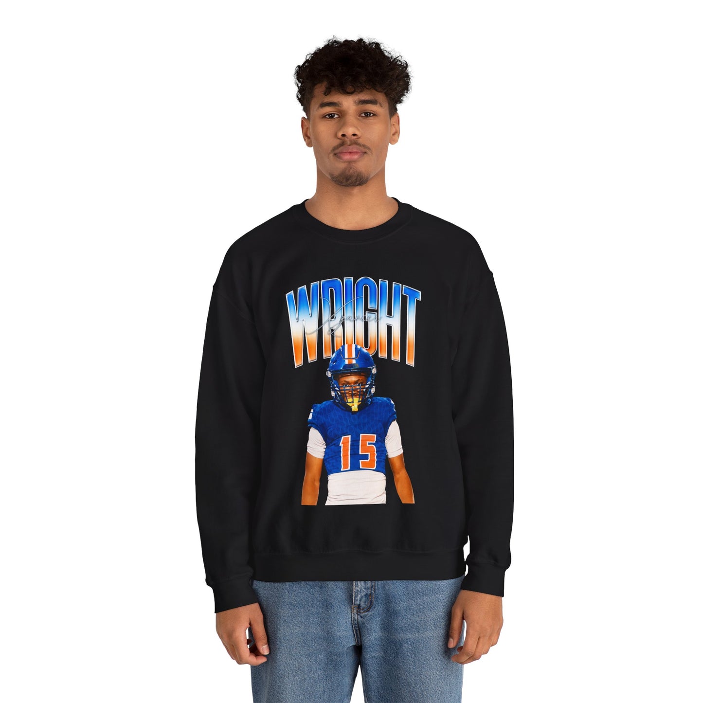 Xzavier Wright Athlete Glory Crewneck Sweatshirt
