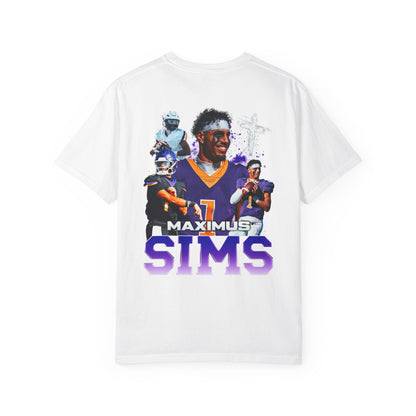 Maximus Sims Logo Front & Back Premium Tee