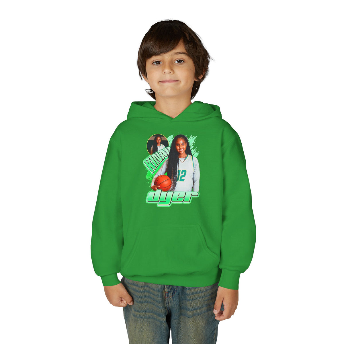 Kinah Dyer Kids Hoodie