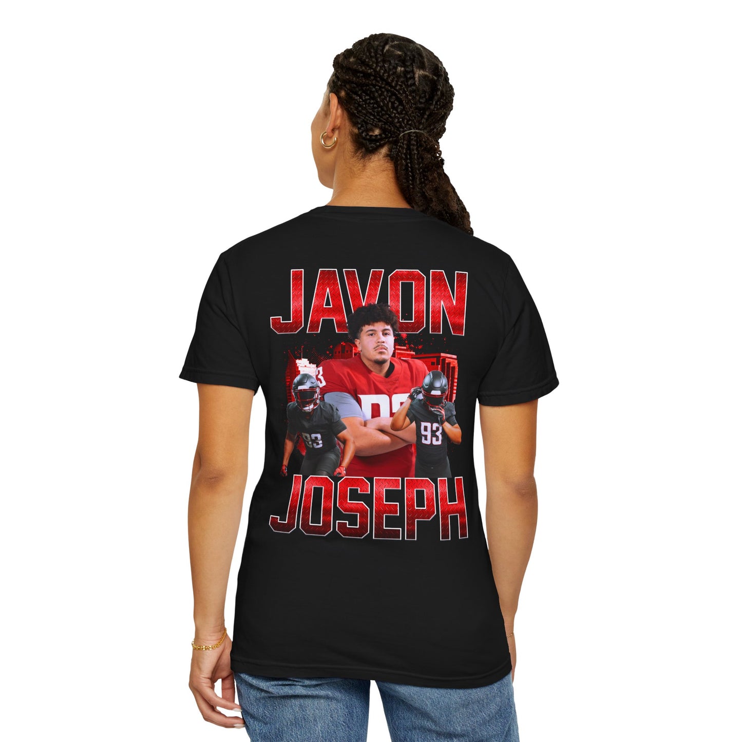Javon Joseph Logo Front & Back Premium Tee