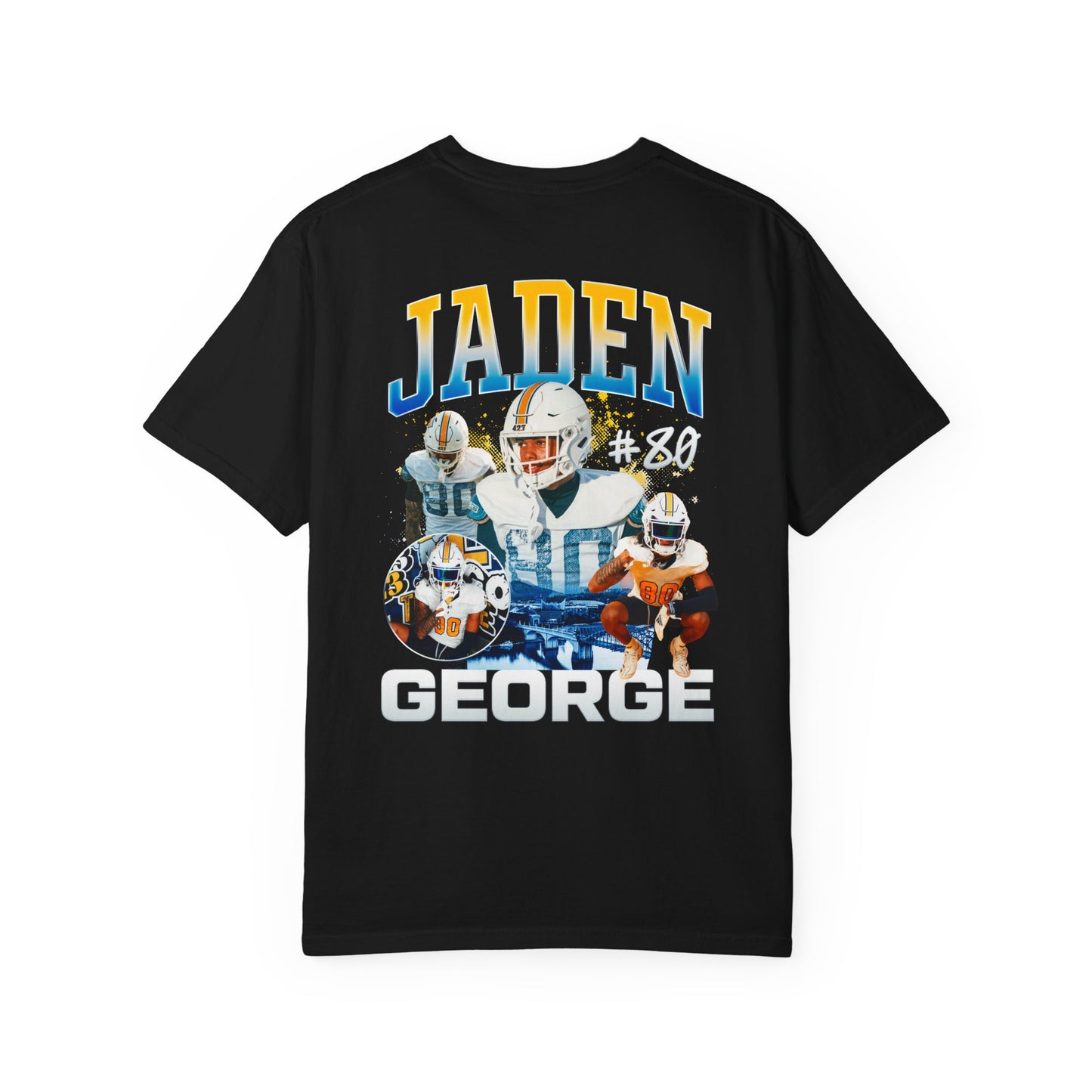 Jaden George Logo Front & Back Premium Tee