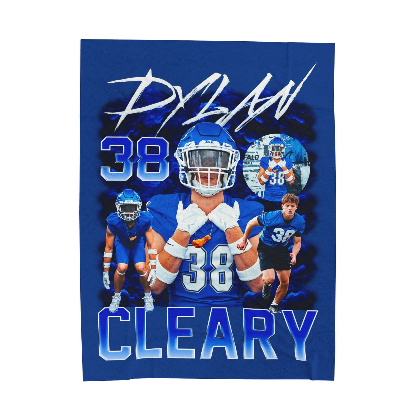 Dylan Cleary 60"-80" Plush Blanket