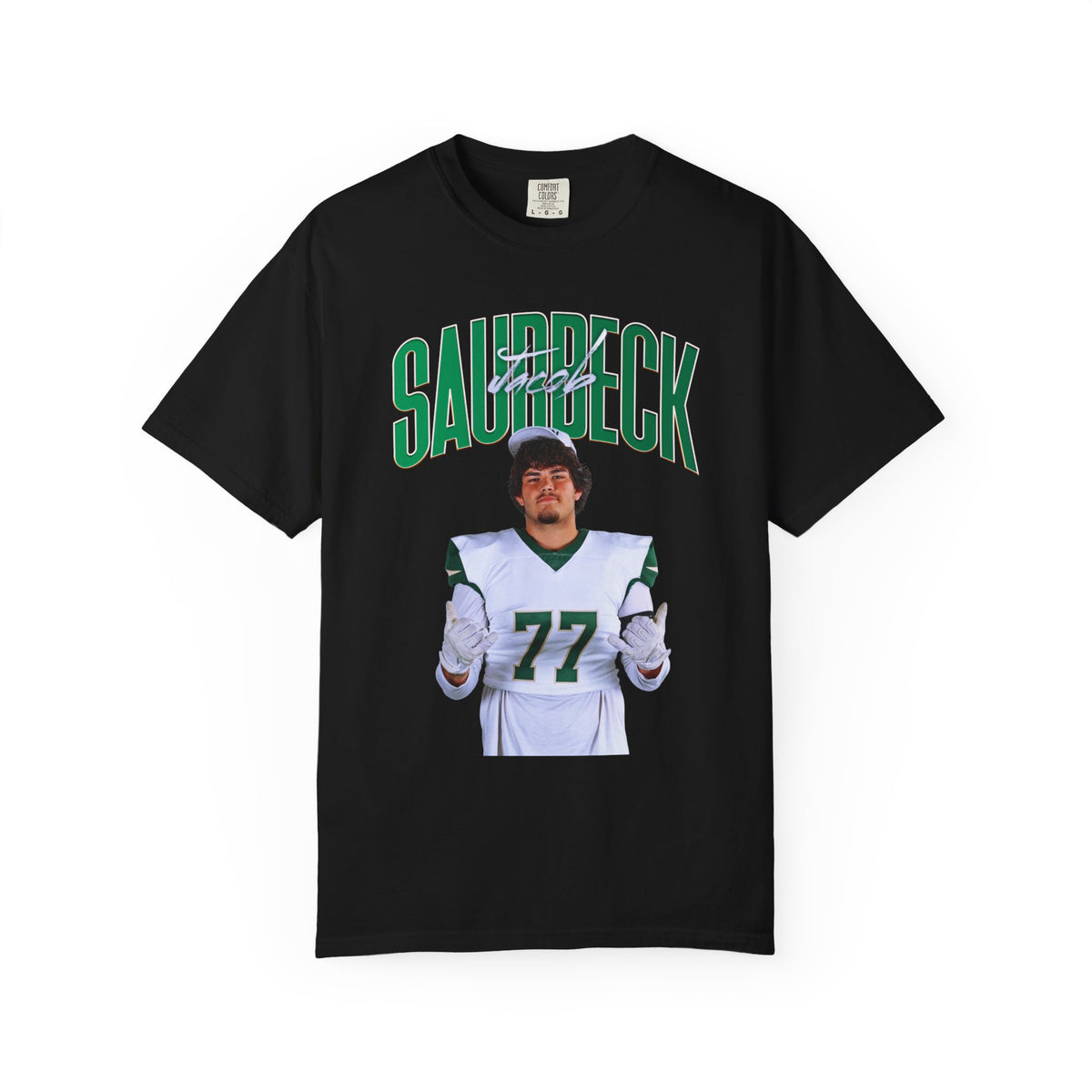Jacob Saurbeck Curved Combo Colored Premium Tee