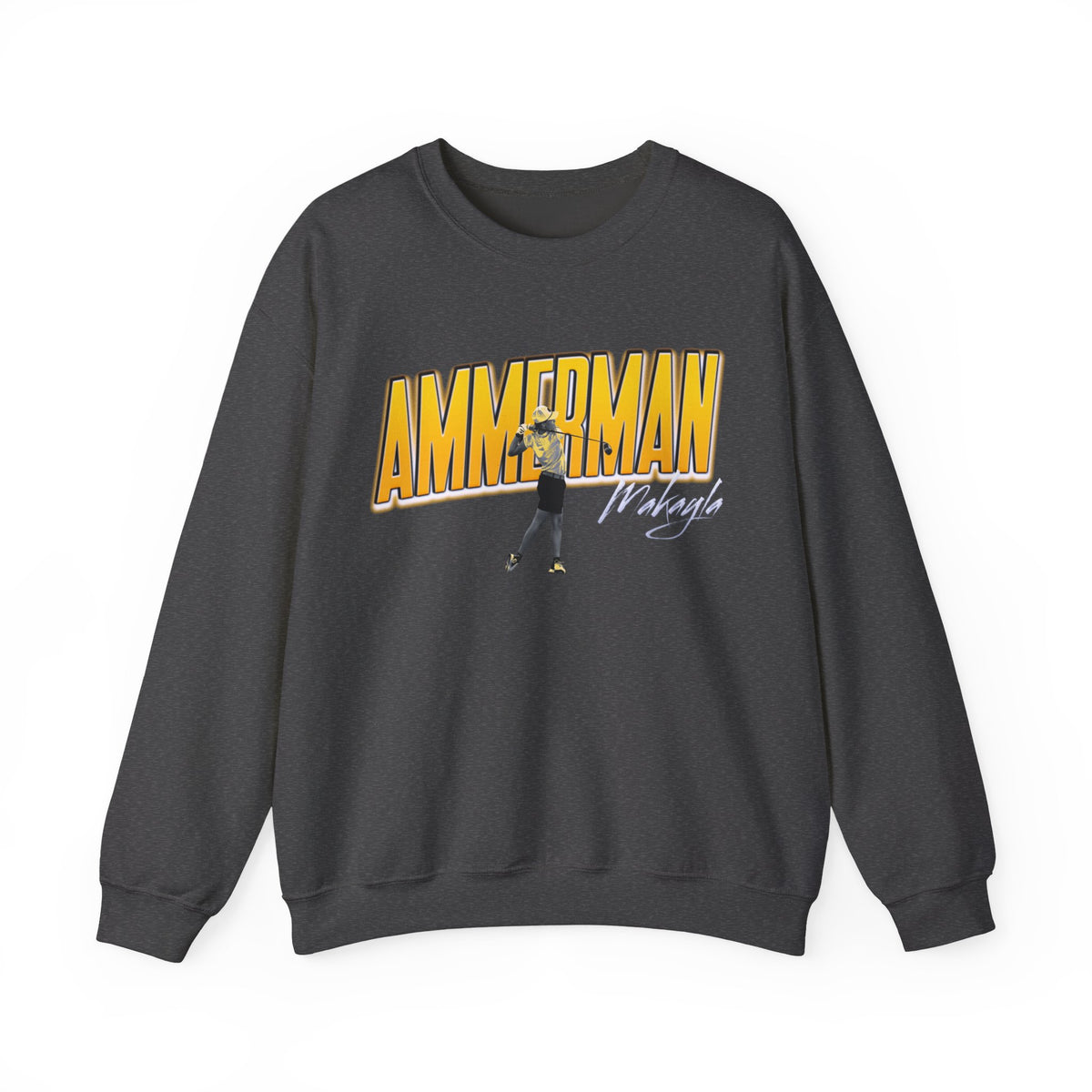Makayla Ammerman Cursive Combo Colored Crewneck Sweatshirt