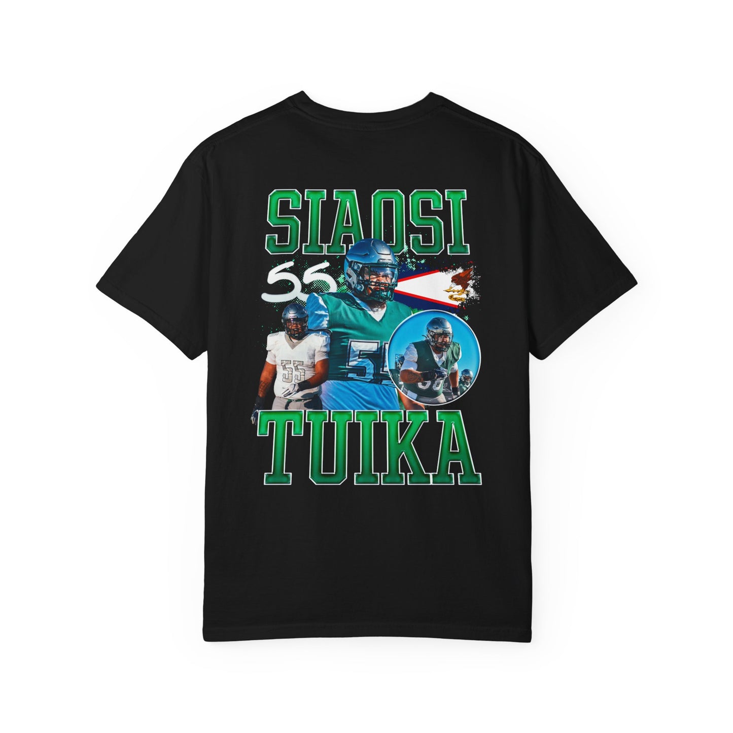 Siaosi Tuika Logo Front & Back Premium Tee