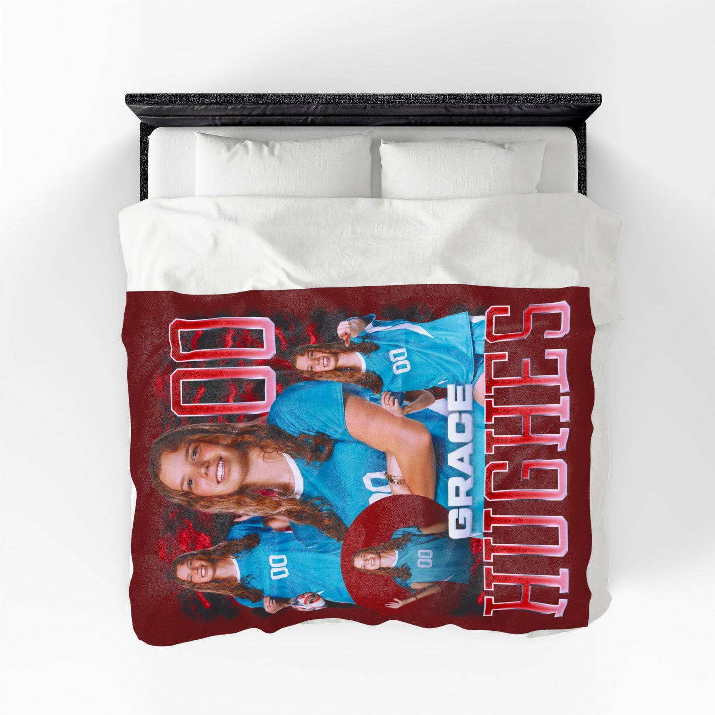 Grace Hughes 60"-80" Plush Blanket