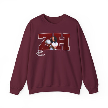 Zha Harris Big Initials Crewneck Sweatshirt
