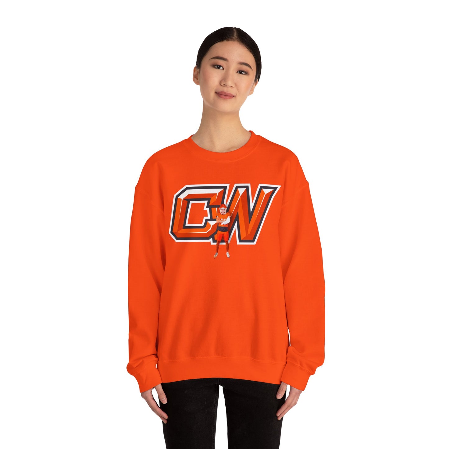 Cole Worthington Featured Logo Crewneck Sweatshirt