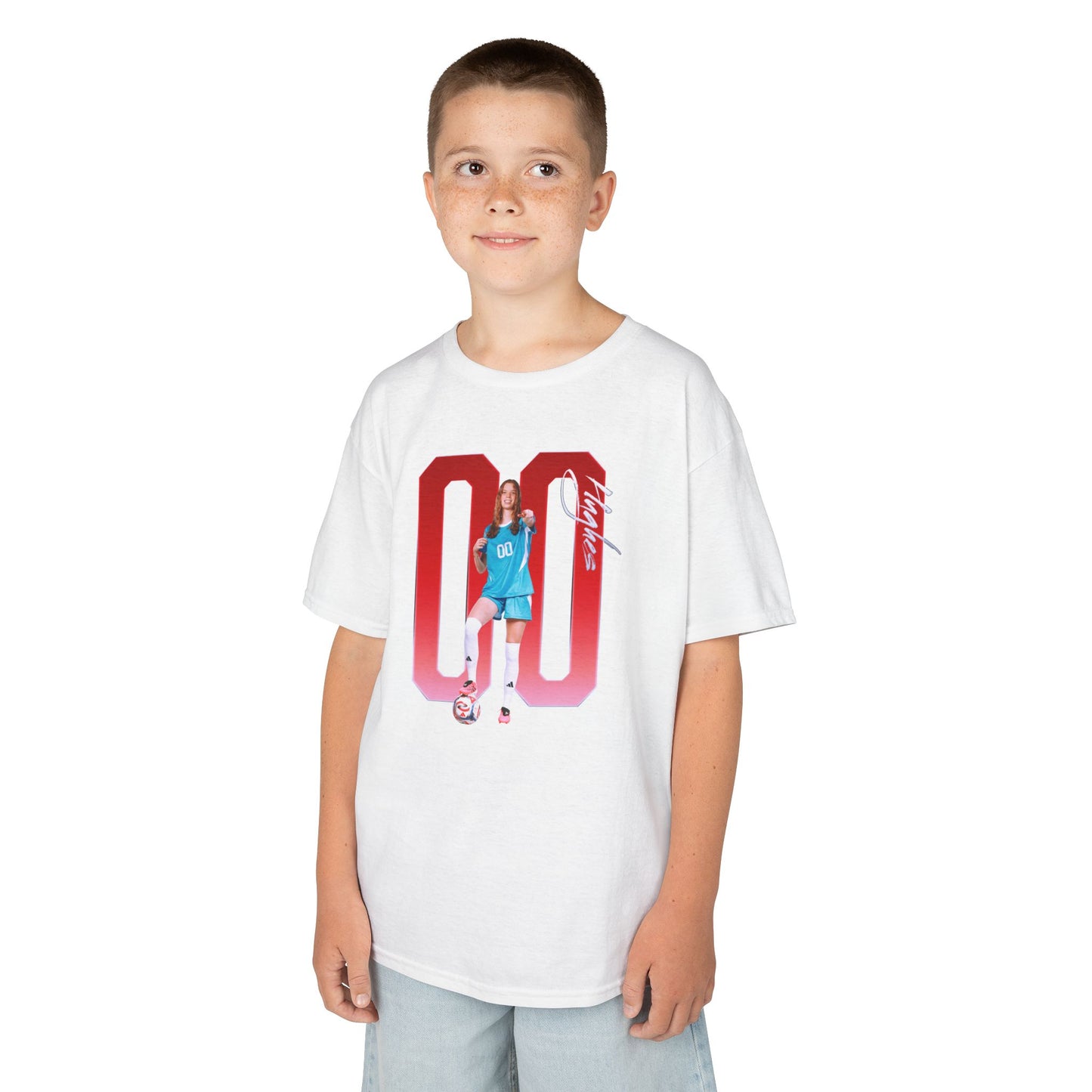 Grace Hughes Player Icon Number Kids Tee