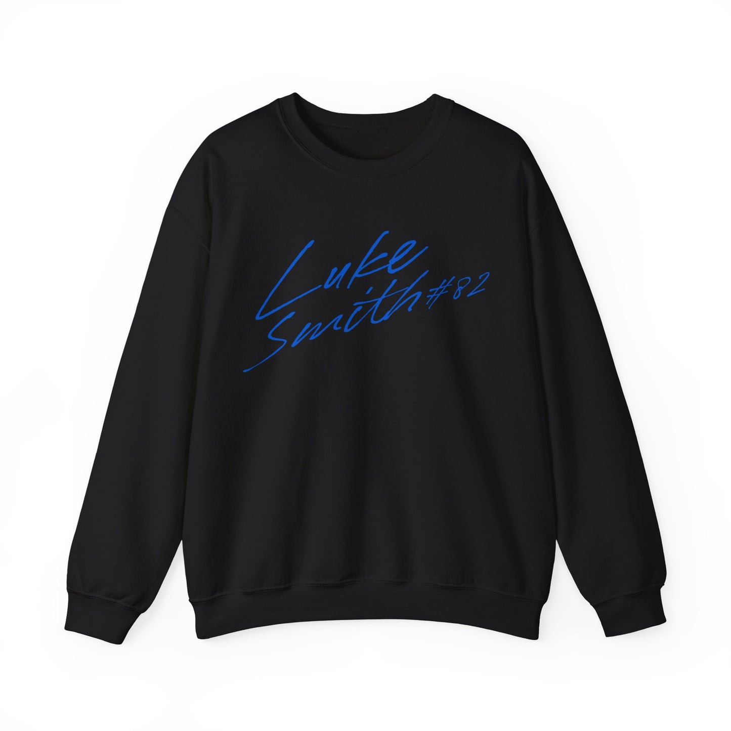 Luke Smith Cursive Name & Number Crewneck Sweatshirt