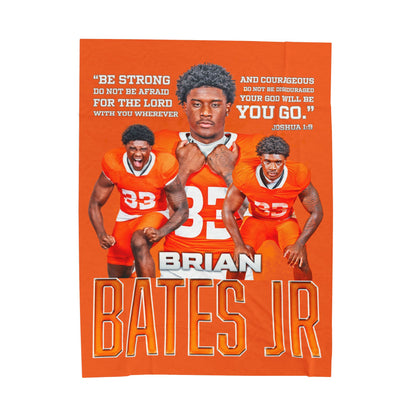 Brian Bates Jr. 60"-80" Plush Blanket