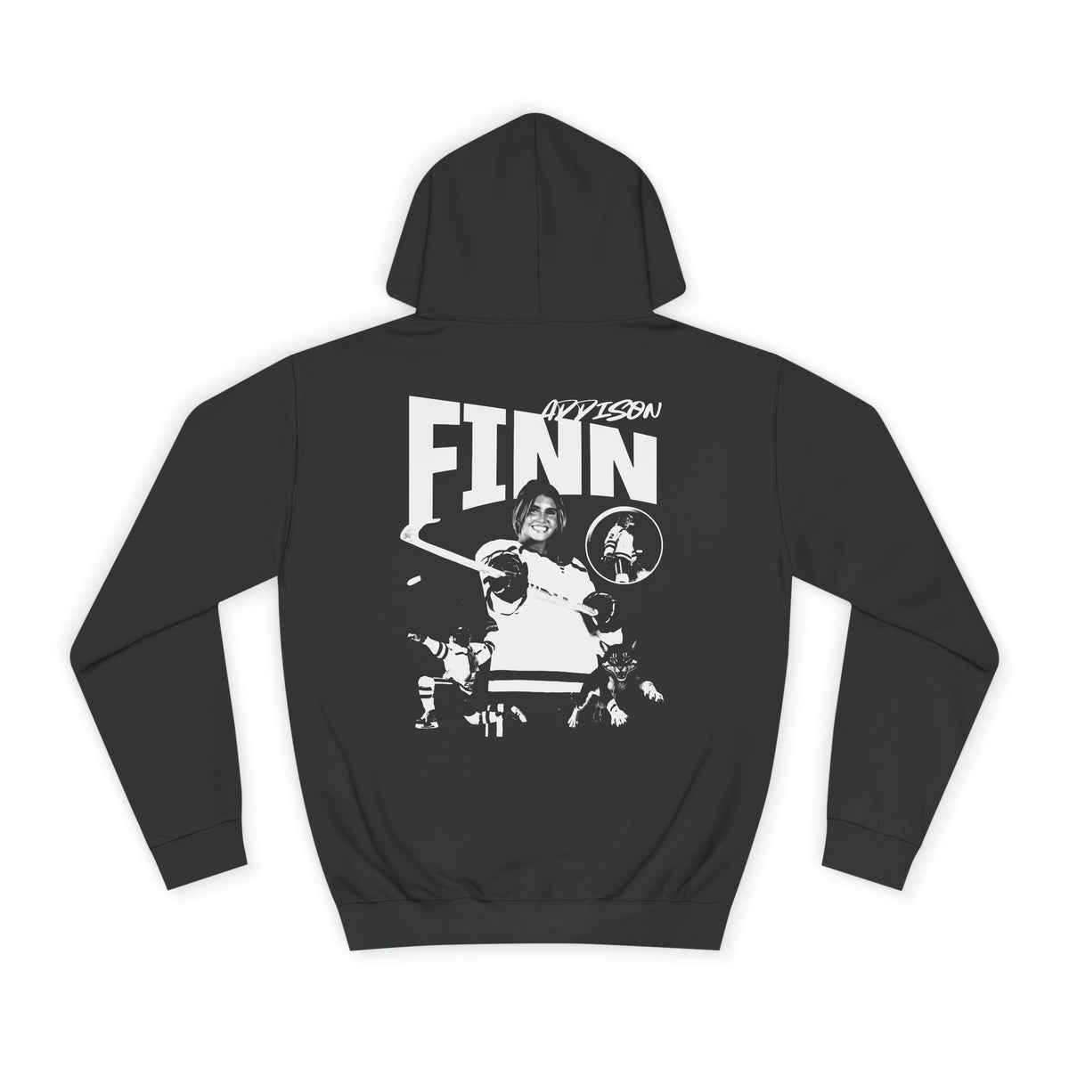 Addison Finn Vintage Blackout Premium Hoodie