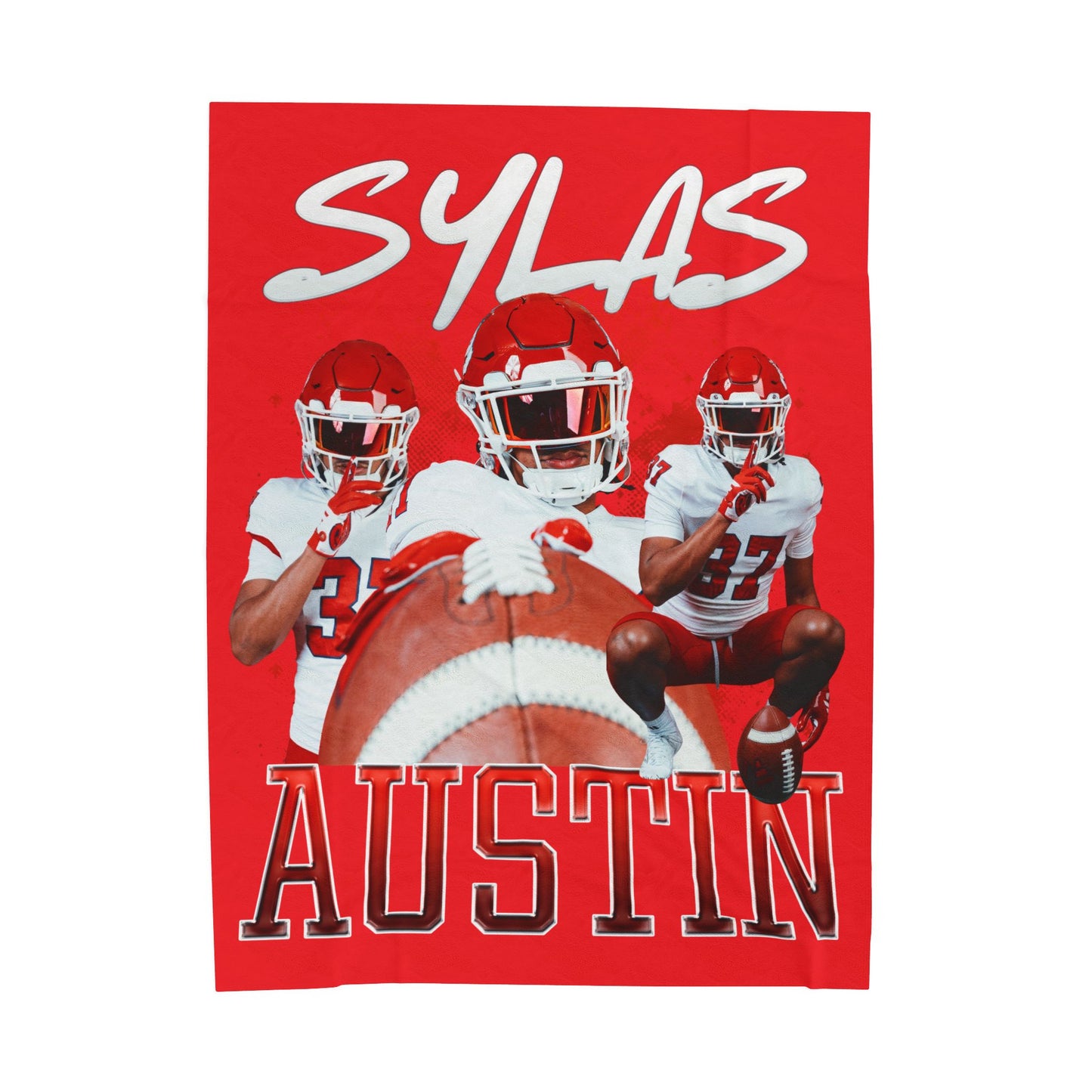 Sylas Austin 60"-80" Plush Blanket