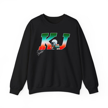 Kj Taylor Big Initials Crewneck Sweatshirt
