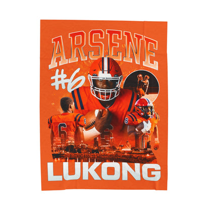 Arsene Lukong 60"-80" Plush Blanket
