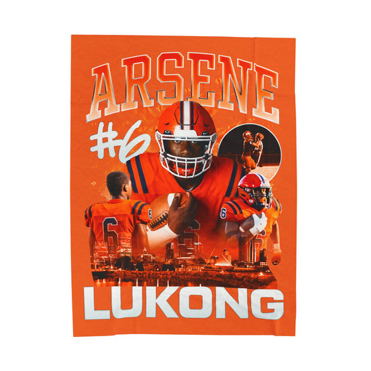Arsene Lukong 60"-80" Plush Blanket