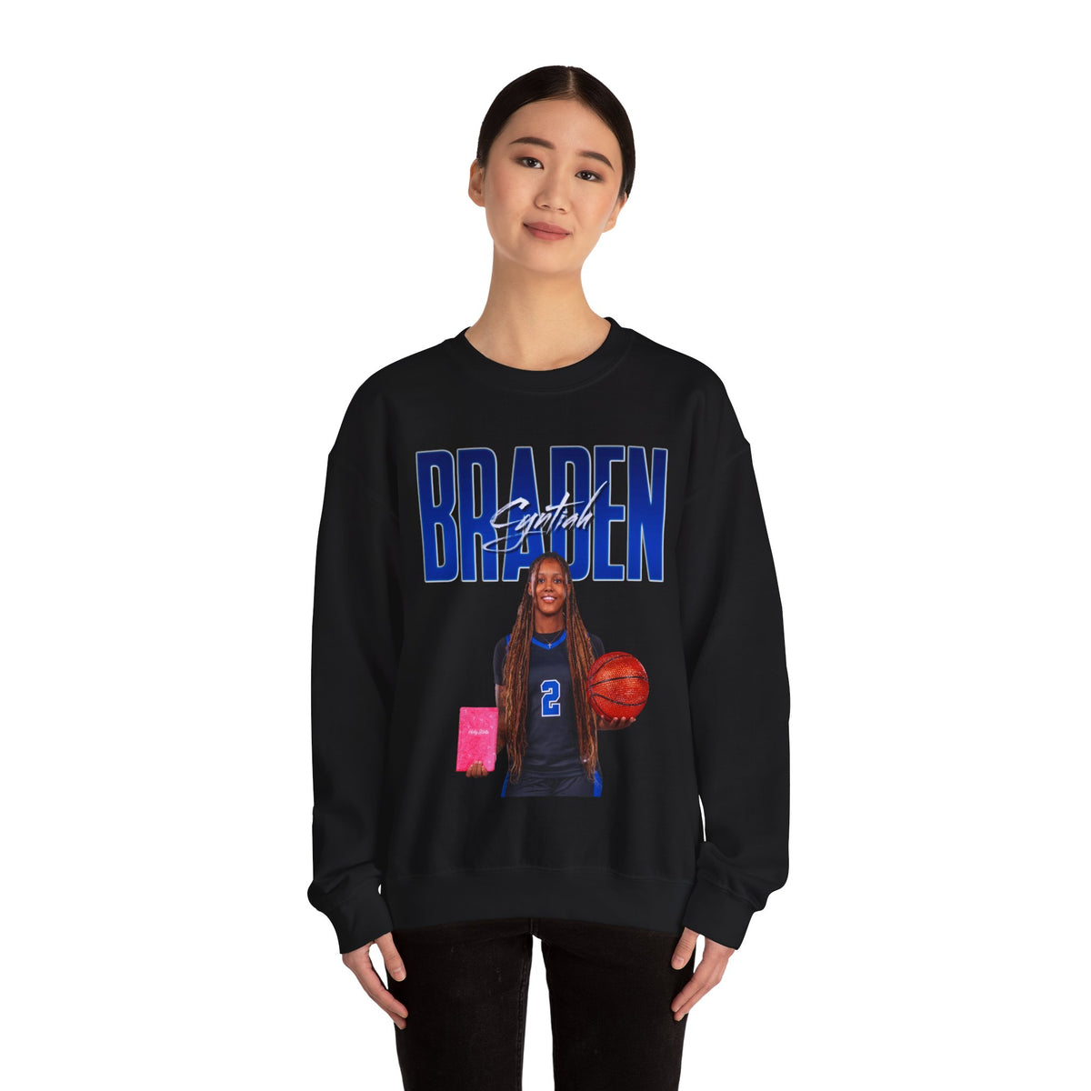 Cyntiah Braden Athlete Glory Crewneck Sweatshirt