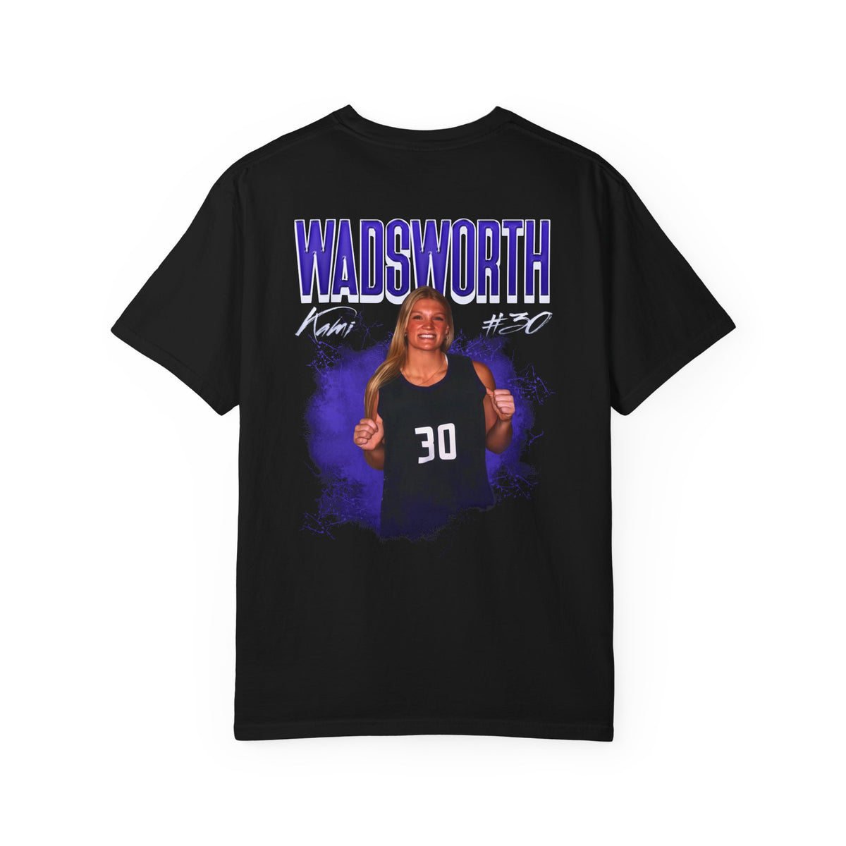 Kami Wadsworth Logo Front & Back Premium Tee