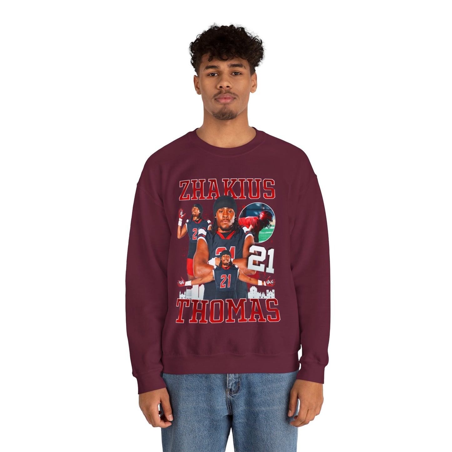 Zhakius Thomas Crewneck Sweatshirt