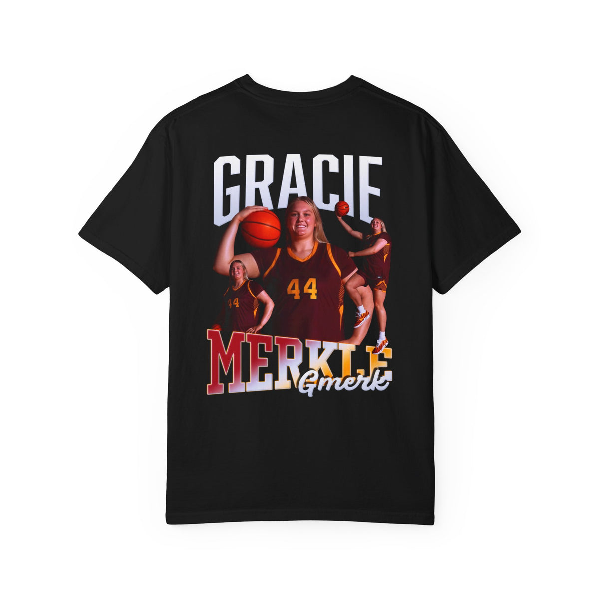 Gracie Merkle Logo Front & Back Premium Tee