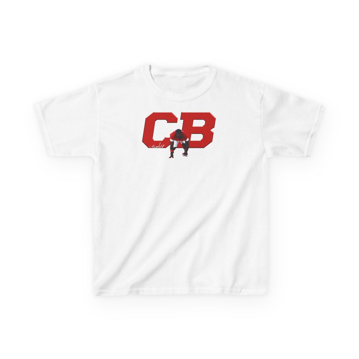Christopher Brown Big Initials Kids Tee