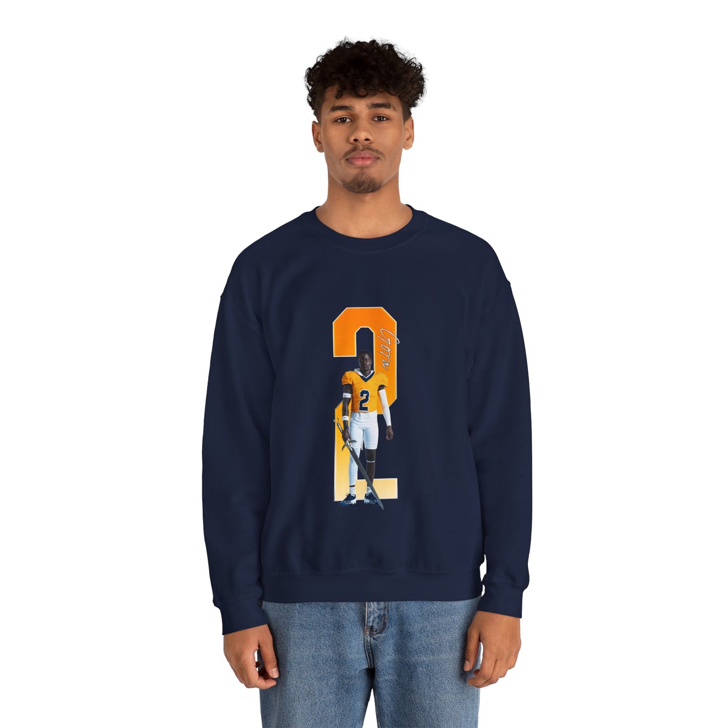 Dk Gora Player Icon Number Crewneck Sweatshirt