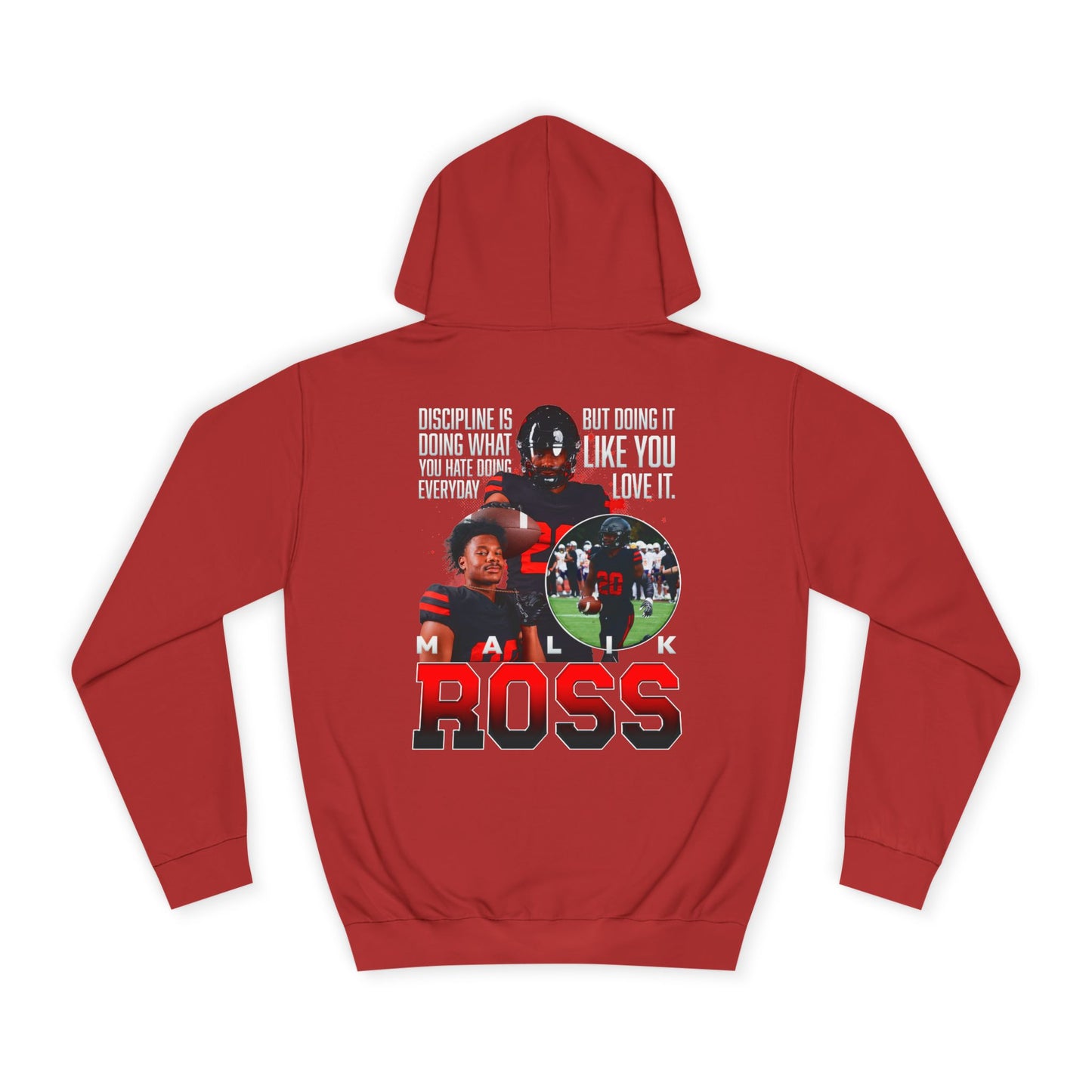 Malik Ross Featured Quote Premium Hoodie